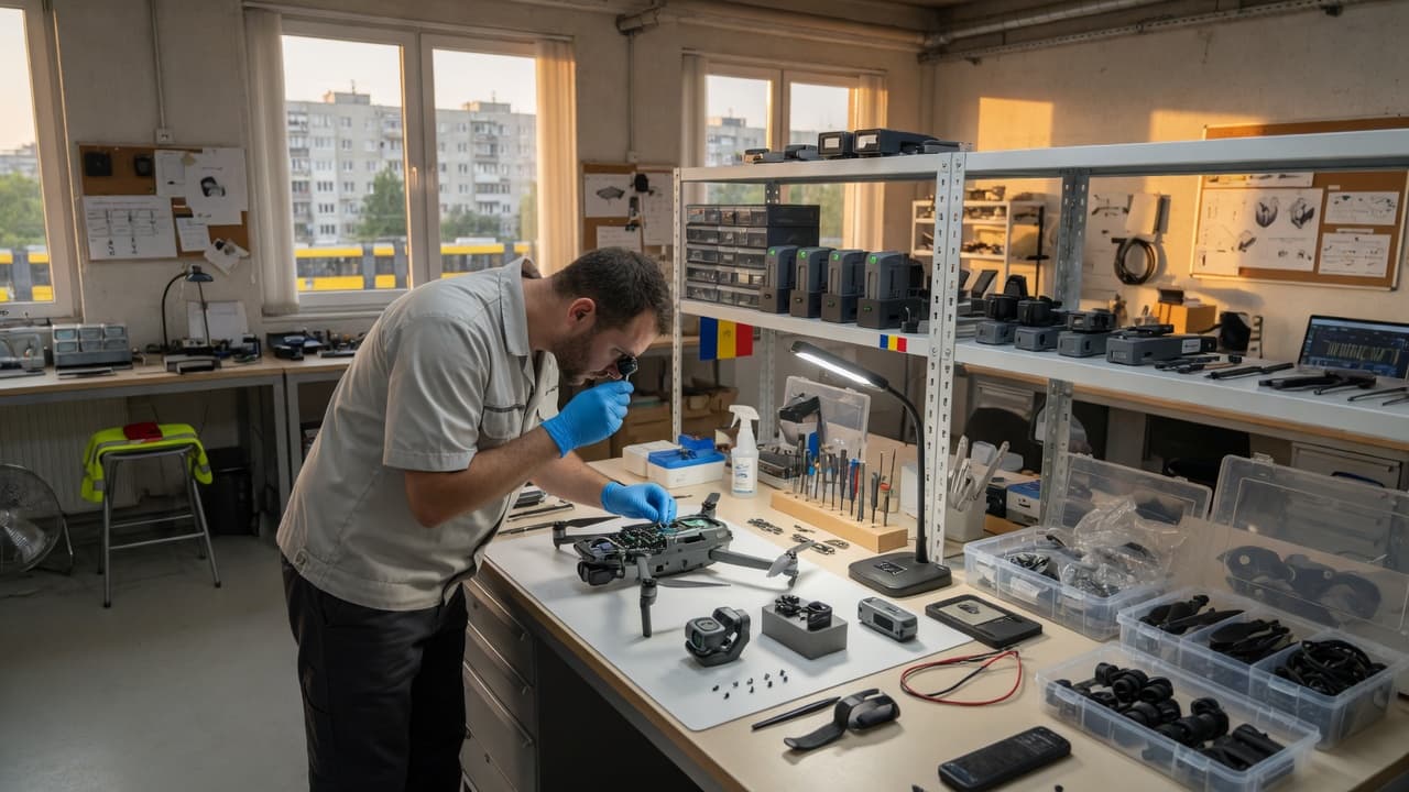 Service drone aproape de mine — atelier DJI DroneDoctor România